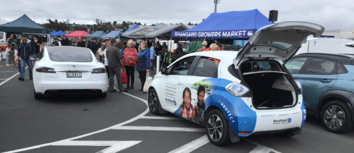 EVs at the growers market