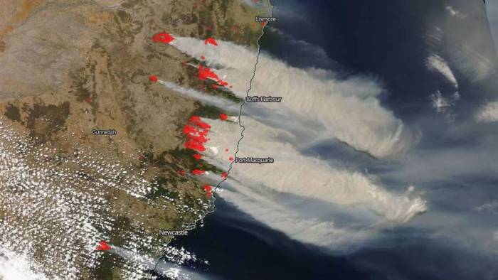 Aussie bush fires